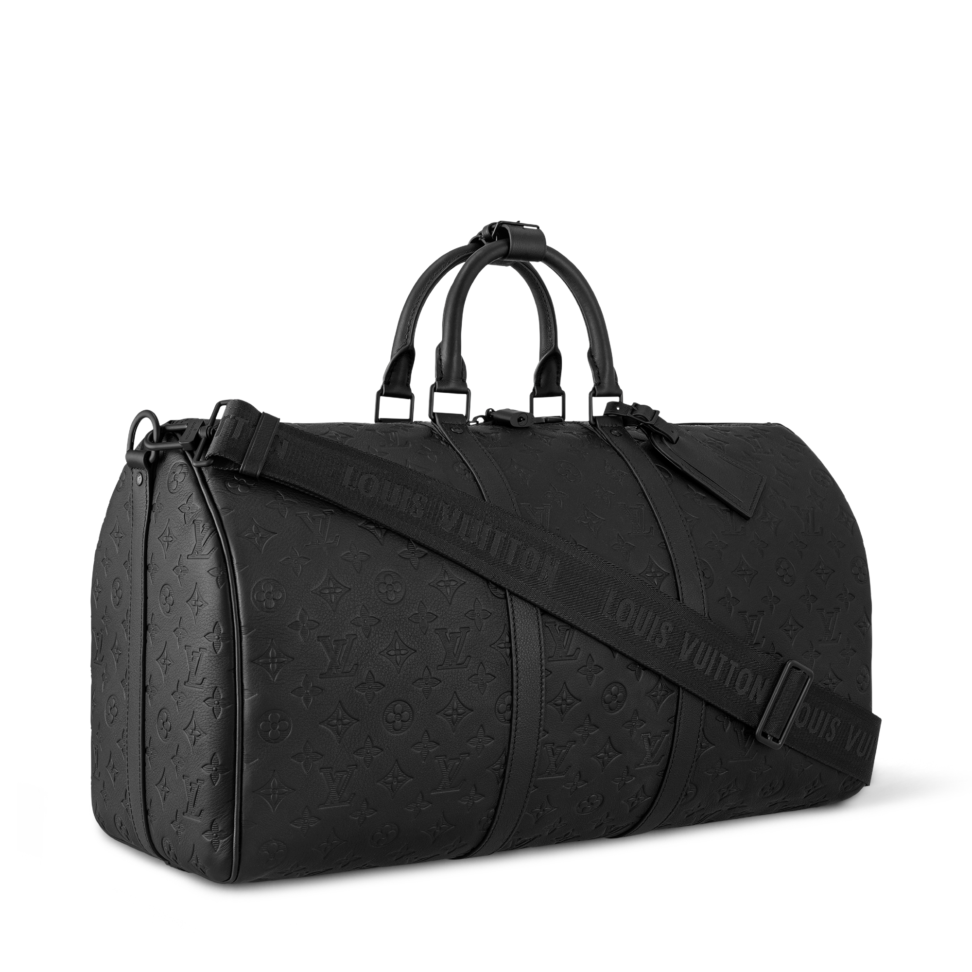 Keepall Bandoulière 50 Monogram Shadow Leather - Discontinued